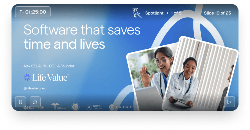 Presenting from your browser with live mode